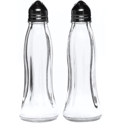 Емкость для специй БЛЭК ЭНД УАЙТ 2 шт. 40 мл (с метал.кр.)