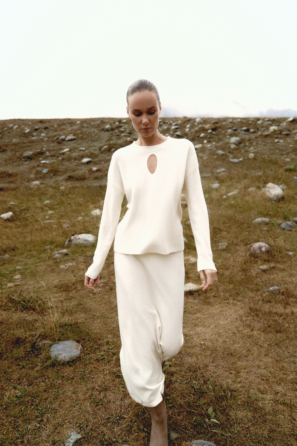 Джемпер ALESSANDRA, молочный