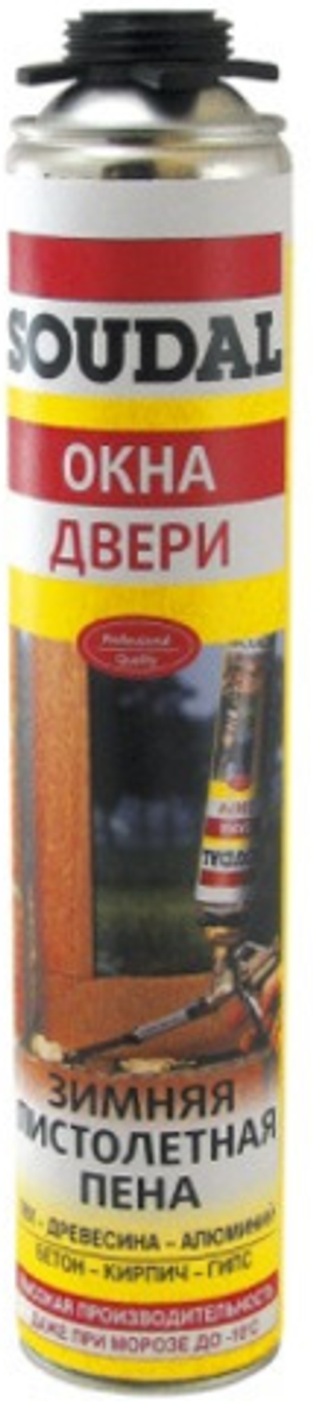 Пена монтажная Soudal Profi 750ml (12шт)