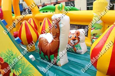 Батут "Пленительная Саванна",10x10x7 м