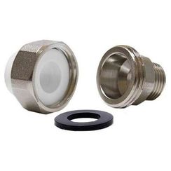 Муфта TEBO сер. PP-R комбин. разъемная (Американка) 20x1 НР (10/100), арт. 016020904