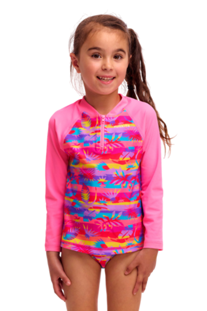 Купальник FUNKITA Toddler Girl's Leave In (Zippy Rashie & Brief)