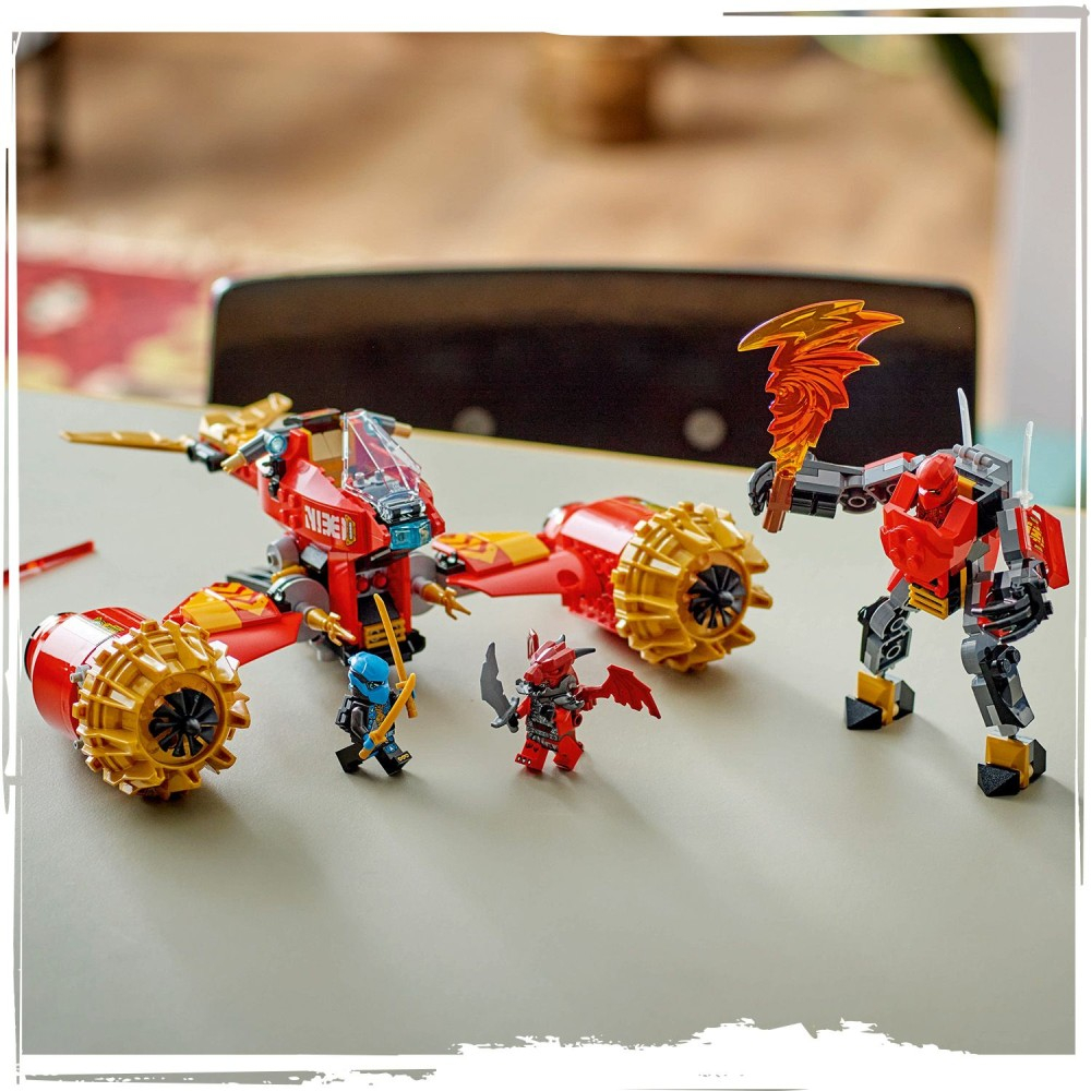 Конструктор LEGO Ninjago 71830 Штормовой мех-наездник Кая — фото 10