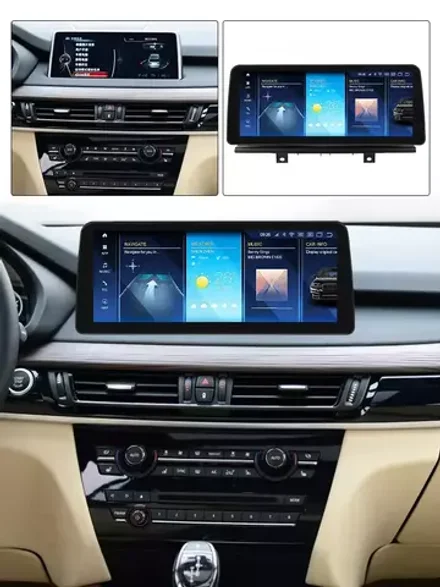 Магнитола BMW X5 (F15), X6 (F16) 2014-2017 NBT - Carmedia MKD монитор 12.3", Android 11, 6Гб+128Гб, CarPlay, 4G SIM-слот
