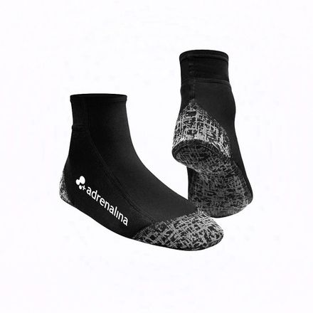 Носки для пляжного волейбола +ADRENALINA Sand 4608-046-XL, р.XL, 85% нейлон, 15% эластан, черный