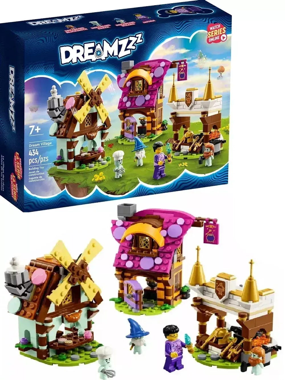 Конструктор Дримззз Деревня мечты 437 деталей