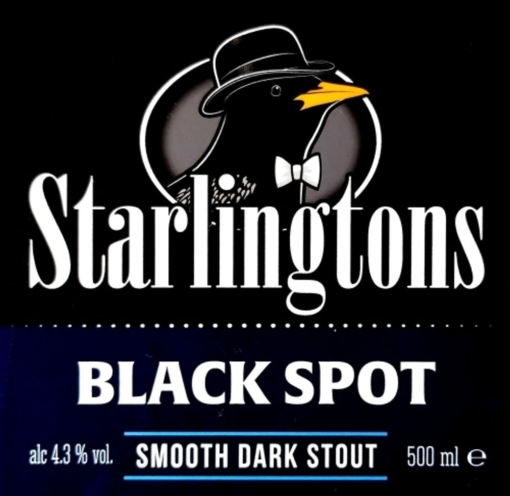 Пиво Старлингтонс Блэк Спот / Starlingtons Black Spot 30л - кег
