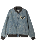 Бомбер Gd Lightning Denim Varsity