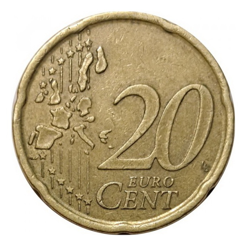 Испания 20 евроцентов 1999 год (Сервантес)