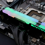 Комплект памяти Mastero DDR5 DIMM 32Гб (2х16Гб), 6400МГц, CL38, ARGB, Retail, 1.3В, XMP, с радиатором (MSHR6400C38-32G5-K2)