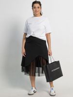 Юбка Виттория (черная) Ю15110-3М LT Collection