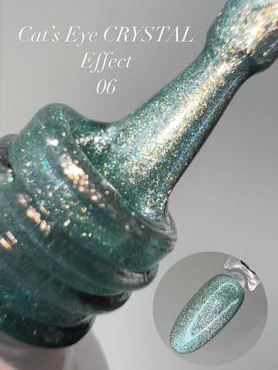 Гель-лак FOR YOU Cat's eye CRYSTAL № 06