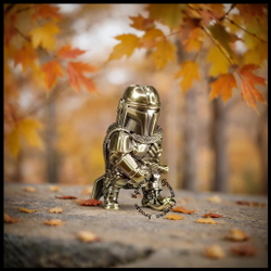 Темлячная бусина "Мандо" для ножей , латунь