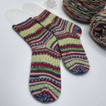 Носочная пряжа D&G YARN 75% меринос супервош 25% полиамид