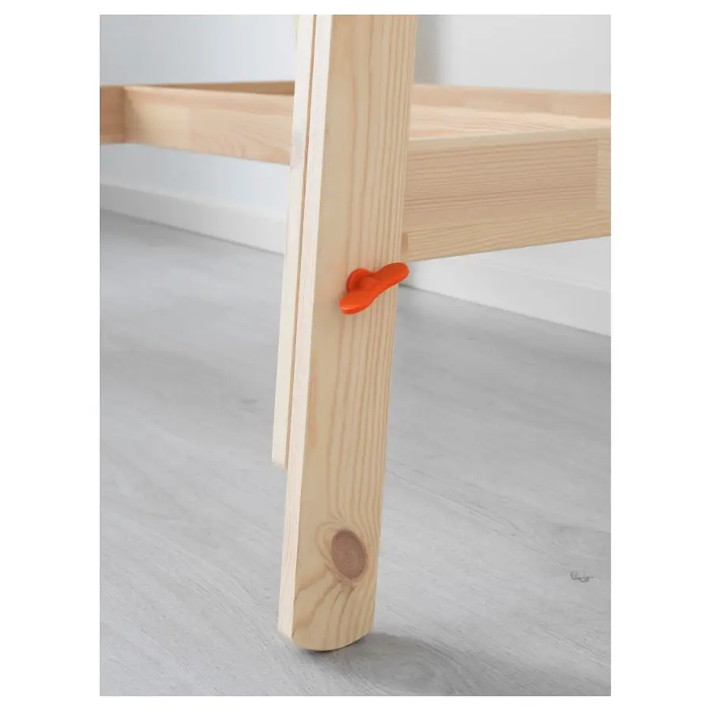 Стол детский - IKEA FLISAT/ФЛИСАТ ИКЕА, 92x67 см, под беленый дуб