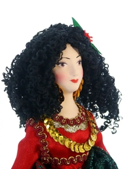 Кукла коллекционная фарфоровая Кармен