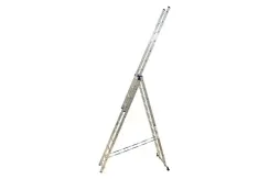 Лестница трехсекционная "АЛЮМЕТ" 11-и ступенчатая алюминиевая (5311)