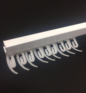 "Элегант" Профиль легкого веса штор (белый) 180 см