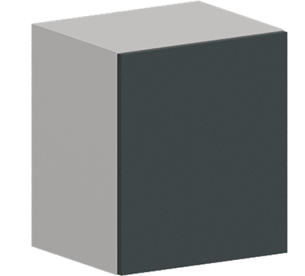 Кухня Модуль ШВГ 409 Графит / Бирюзовая мята