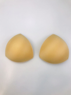 Чашечки треугольные бежевые 75 (В)