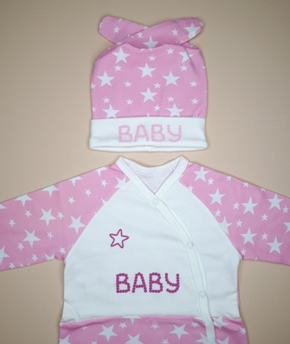 Комплект BABY  (розовый)