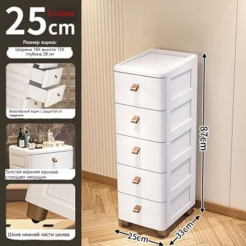 Пластиковый комод (25 см.)