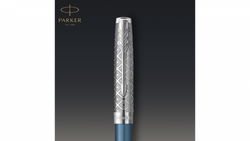 Шариковая ручка Parker Sonnet Premium Refresh BLUE CT, стержень: M, цвет чернил: black , в подарочной упаковке