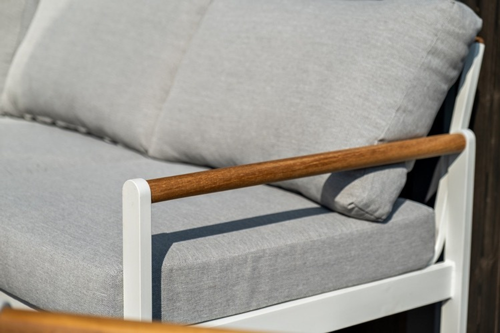 Лаунж зона из алюминия MAYA XL белая