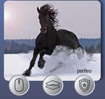 Perfeo Коврик для компьютерной мыши "Фауна 2", Рис.3 (240*200*2 мм), ткань+резиновое основание