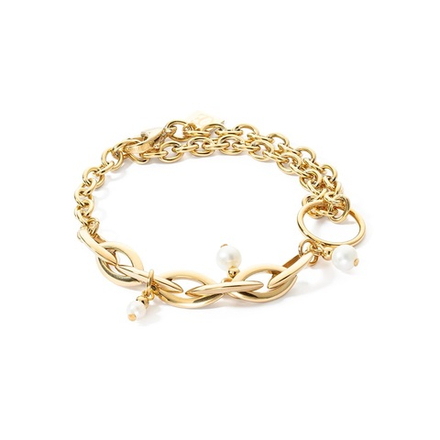 Браслет Coeur de Lion White-Gold 1119/30-1416