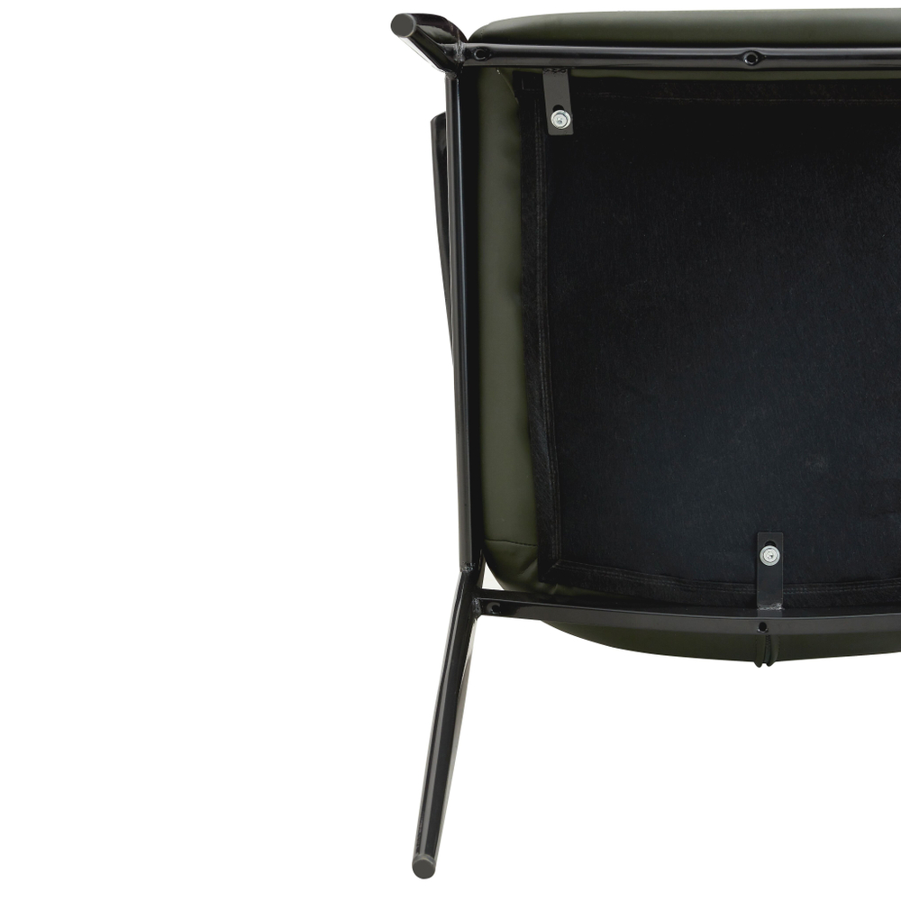 Стул с подлокотниками LA ALTA DELHI, зеленый