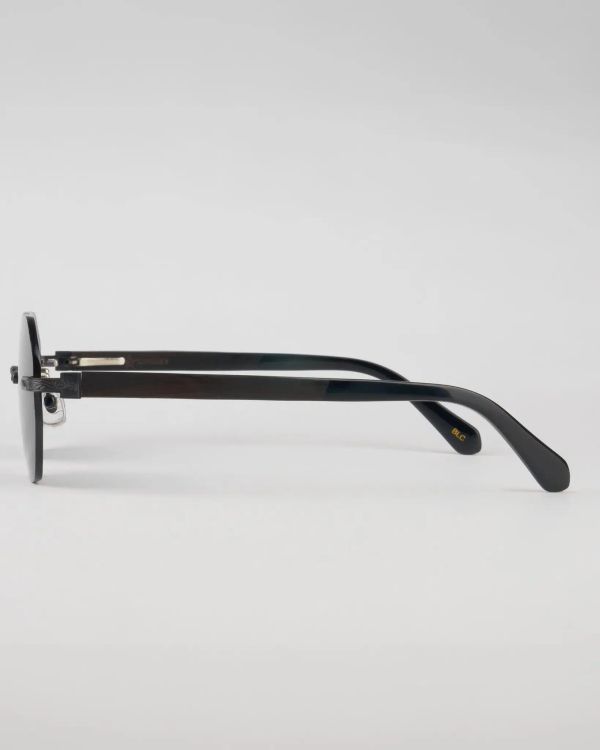 Очки солнцезащитные Spunky Free Flow Ring-Dong Black. dark grey lens - фото 4