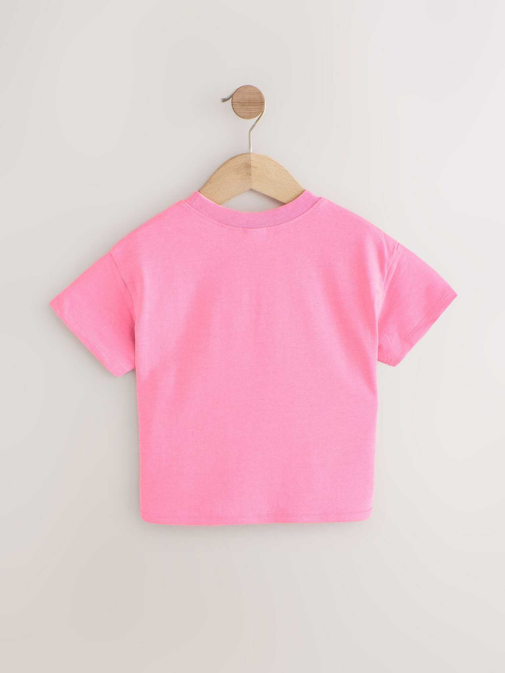 Футболка для девочки Next E65-345, 2 шт., Белый, Розовый