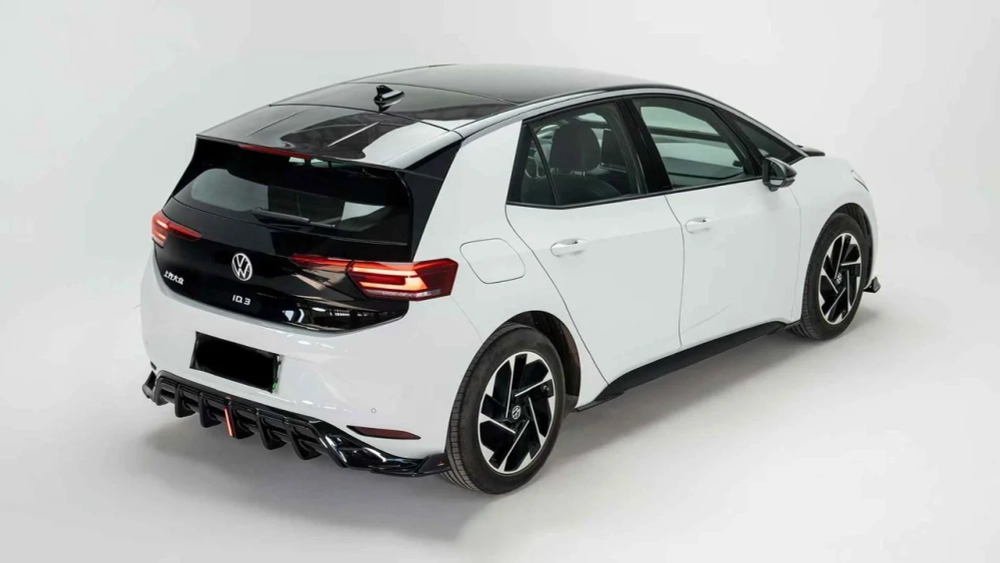 Обвес на Volkswagen ID 3 Фолксваген Губа переднего бампера Диффузор заднего бампера
