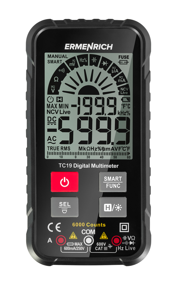 Цифровой мультиметр Ermenrich Zing TC19
