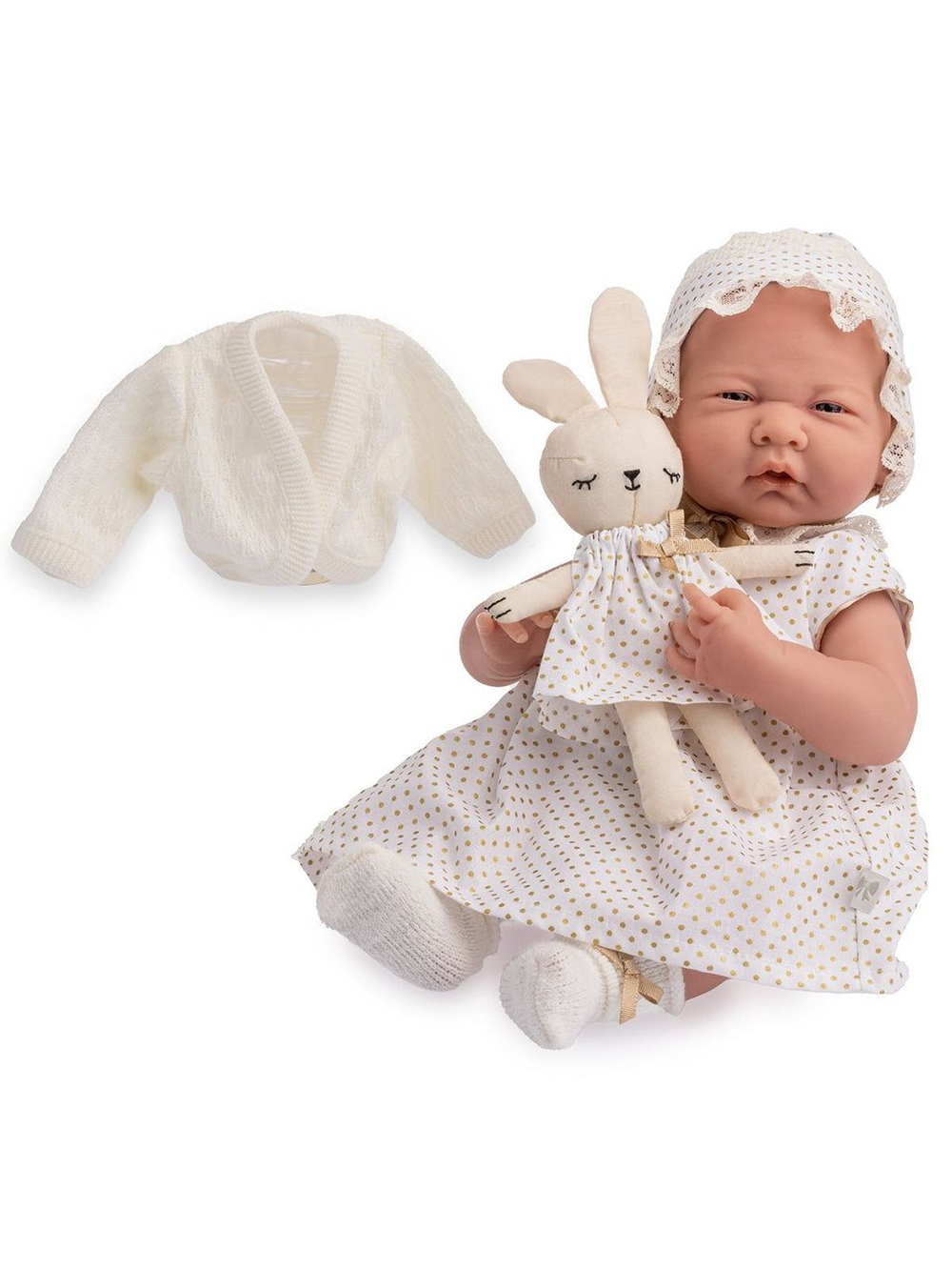 Кукла BERENGUER мягконабивная 39см Newborn (18793)