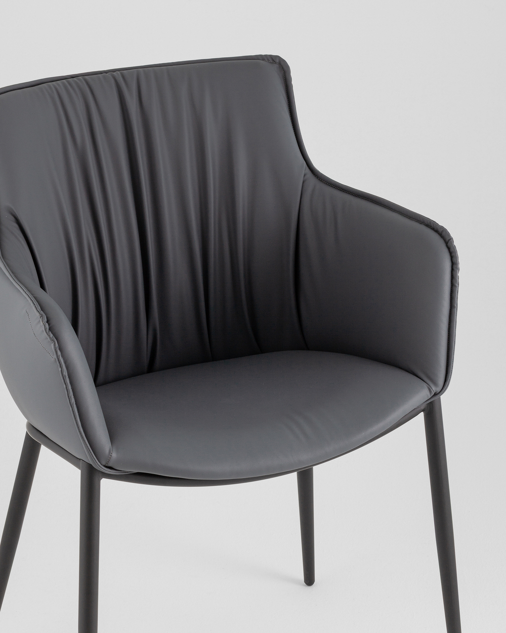 Стул Твигги экокожа темно-серый