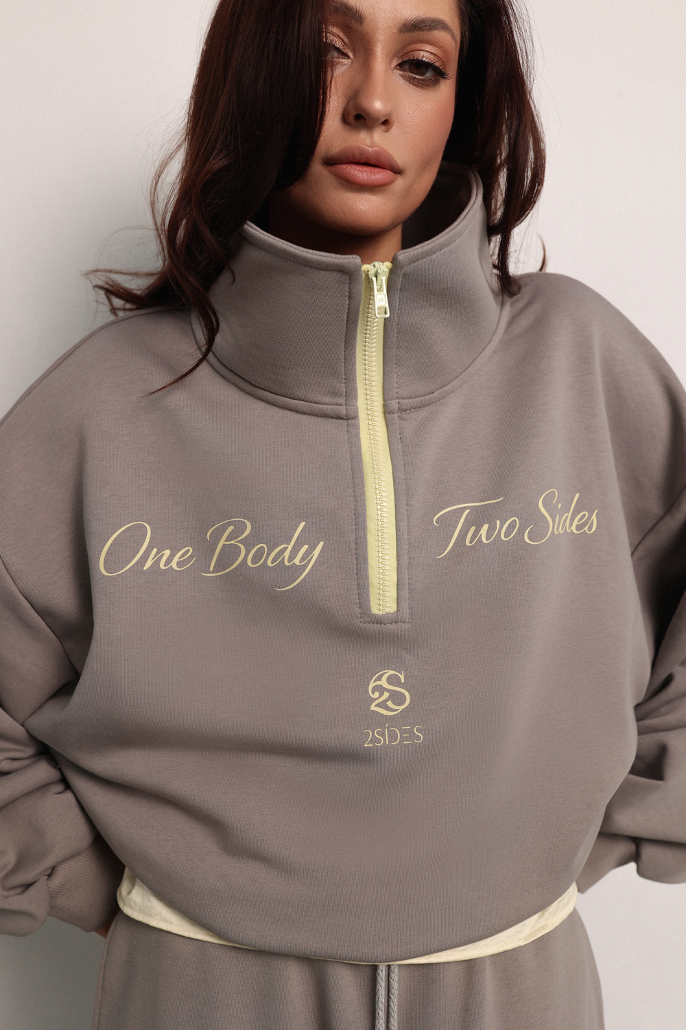 Анорак серый