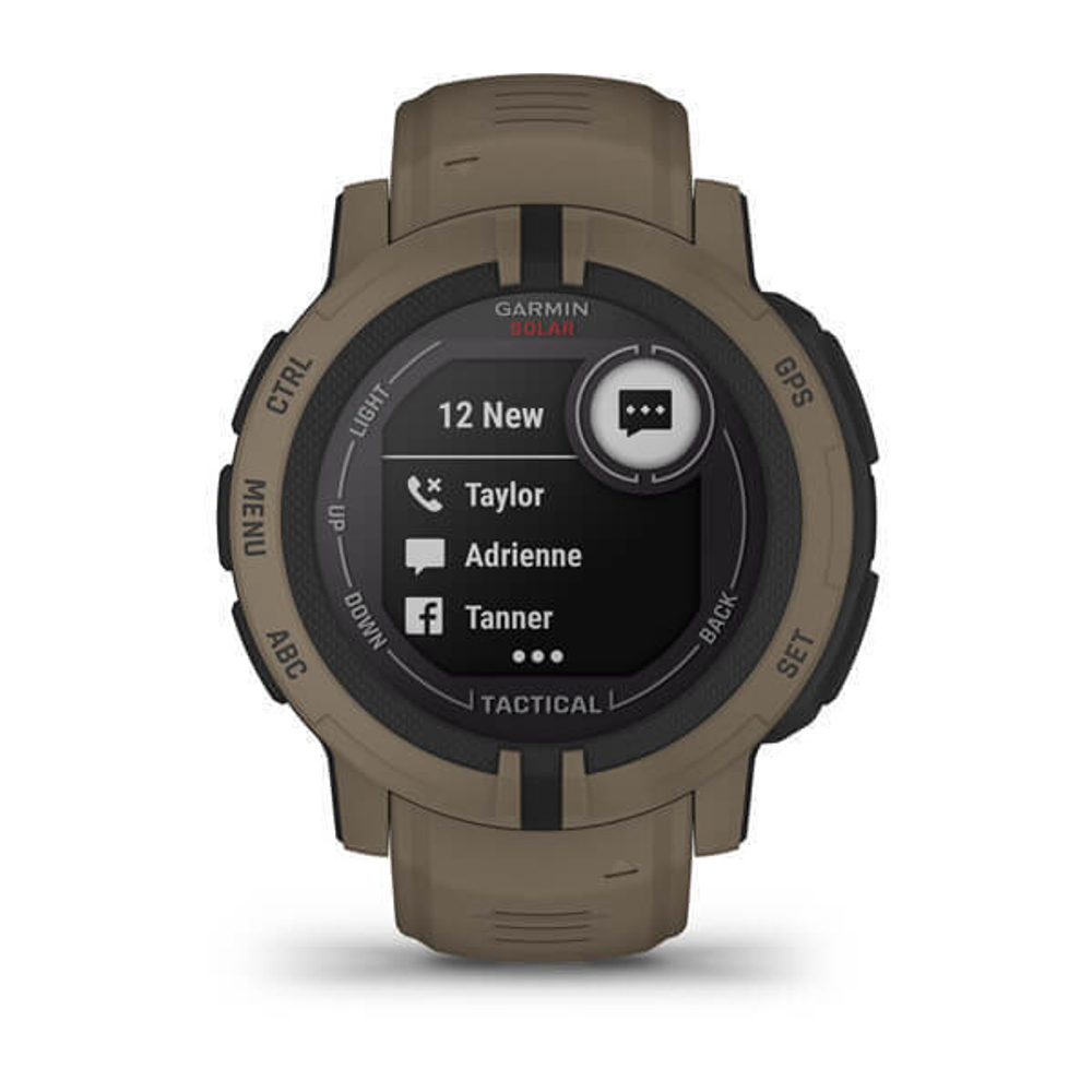 Умные часы Garmin Instinct 2 Solar Tactical коричневый
