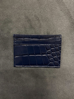 Картхолдер cobalt alligator