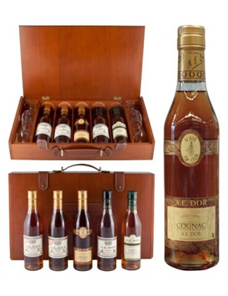 Коньяк А.Е.ДОР Сигар (1 бут из набора)