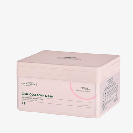 VT COSMETICS Набор тканевых масок с коллагеном для эластичности кожи Cica Collagen Mask (30 шт)