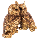 Фигурка декоративная полистоун, Совы Серия Bronze Classic, 9х14.5х12 см, Lefard, 146-1474
