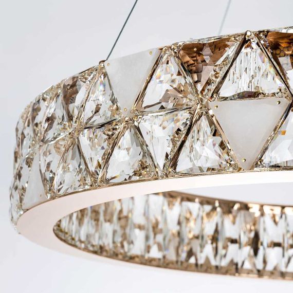 Подвесная светодиодная люстра Modelux Premium ML.6982.800P GD