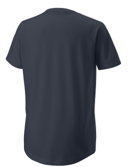 Футболка для мальчика теннисная Wilson Emoti-Fun Tech Tee B - india ink