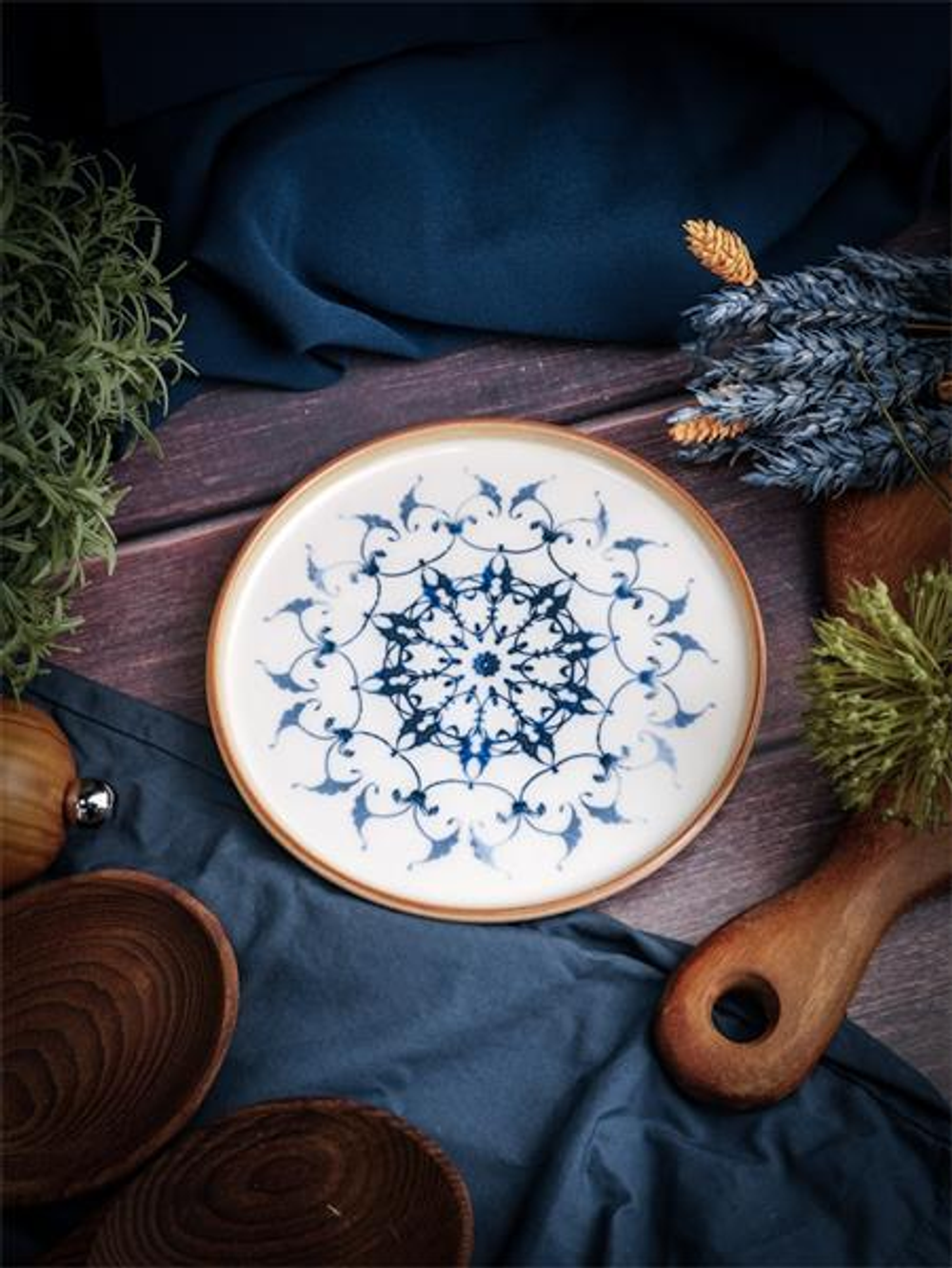 Тарелка мелкая с вертикальным бортом 27 см Reflect PIOLI