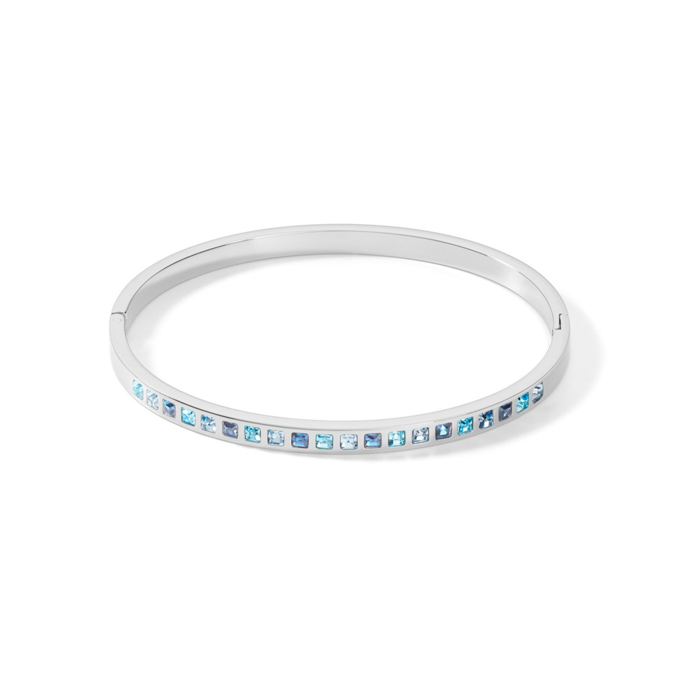 Браслет Coeur de Lion Blue-Silver 0130/33-0717 цвет синий, голубой, серебряный
