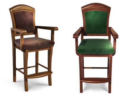 Стул бильярдный Президент ясень (№6,Ткань Vilvet Lux,10 Velvet-Lux)