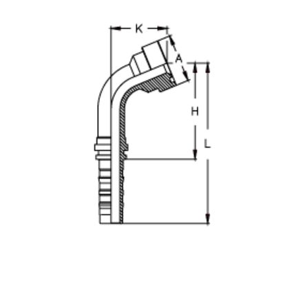 Фитинг DN 32 SFS CAT 1.1/4 54 (67) CS TIEFFE