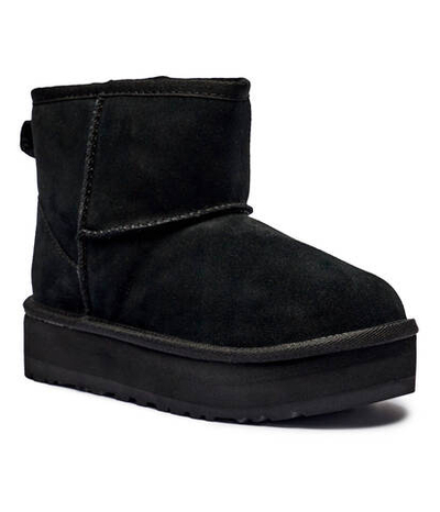 Кожаные угли UGG - черный(1143700K)